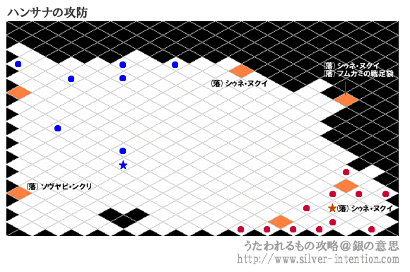 ハンサナの攻防