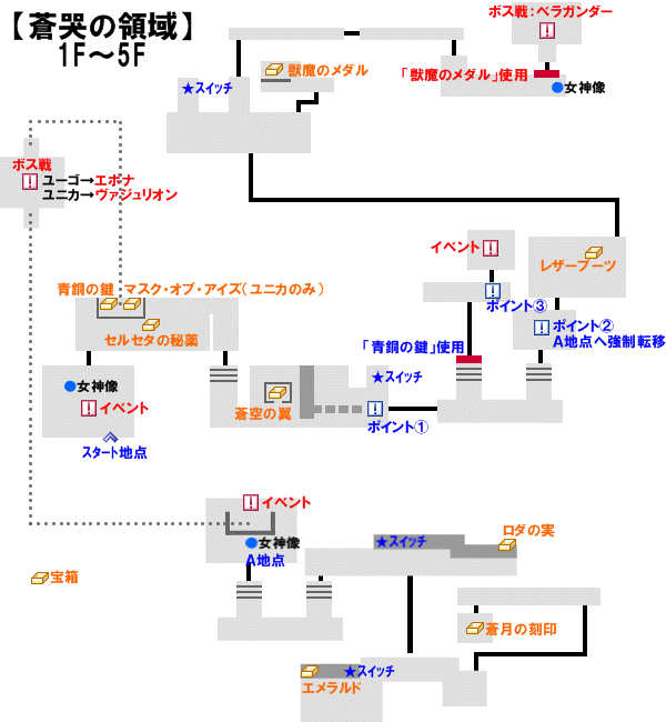 銀の意思流攻略 イース オリジン ストーリー攻略 蒼哭の領域 ユーゴ ユニカ